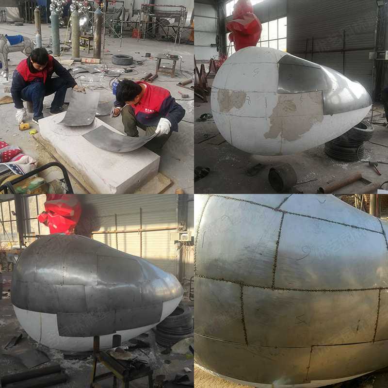 不銹鋼雕塑制作廠家，定制大型不銹鋼雕塑