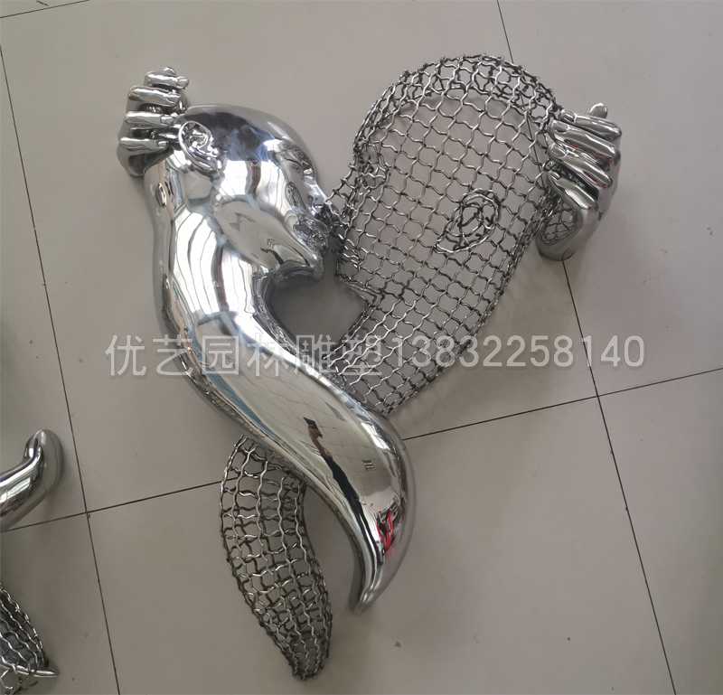 擁抱不銹鋼雕塑 擁抱不銹鋼雕塑