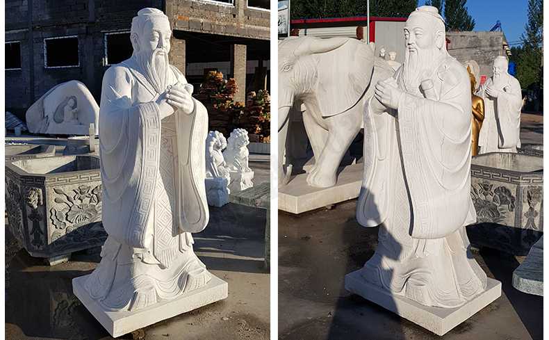 校園孔子像，學(xué)?？鬃拥裣?，孔子景觀雕塑