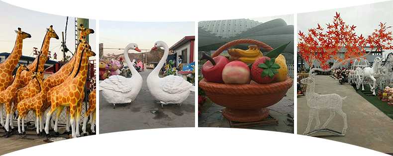 仿真景觀擺件，卡通景觀雕塑