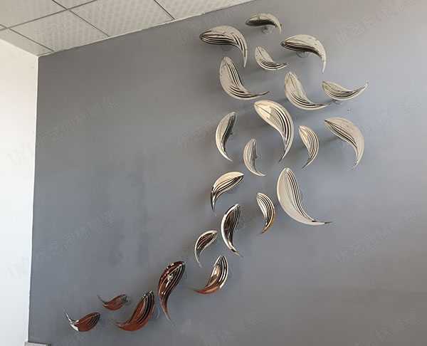 現(xiàn)貨不銹鋼魚(yú)雕塑景觀(guān)魚(yú)擺件