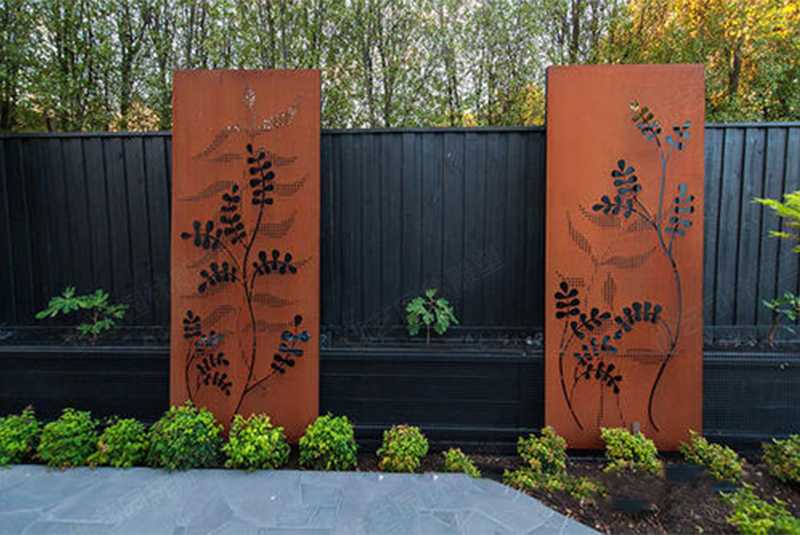 創(chuàng)意耐候鋼擺件，大型耐候鋼雕塑