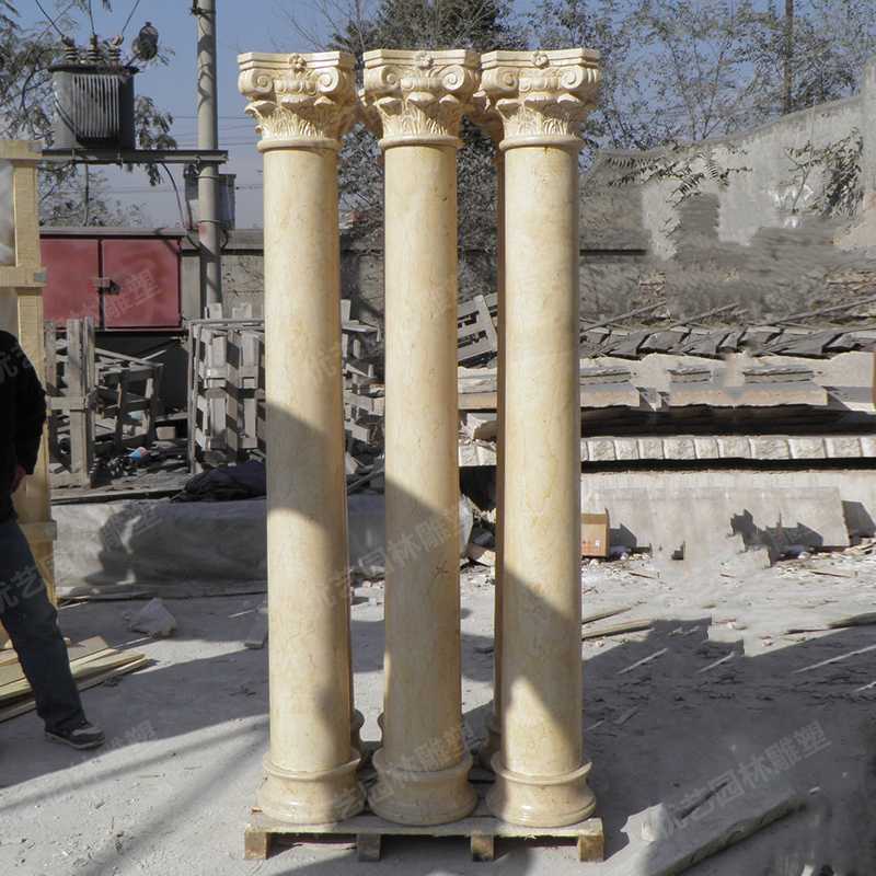 大理石羅馬柱，石材羅馬柱